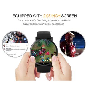 Round Full Screen Smart Watch For Men And Women