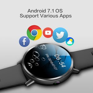 Round Full Screen Smart Watch For Men And Women