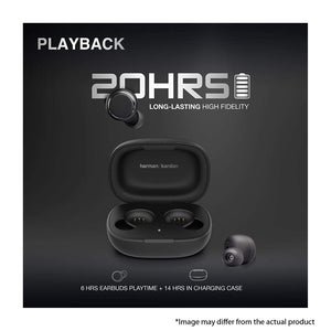 True Wireless Earbuds with 20 Hours Playtime, Built-in Voice Assistant & Bluetooth 5.0(Black)